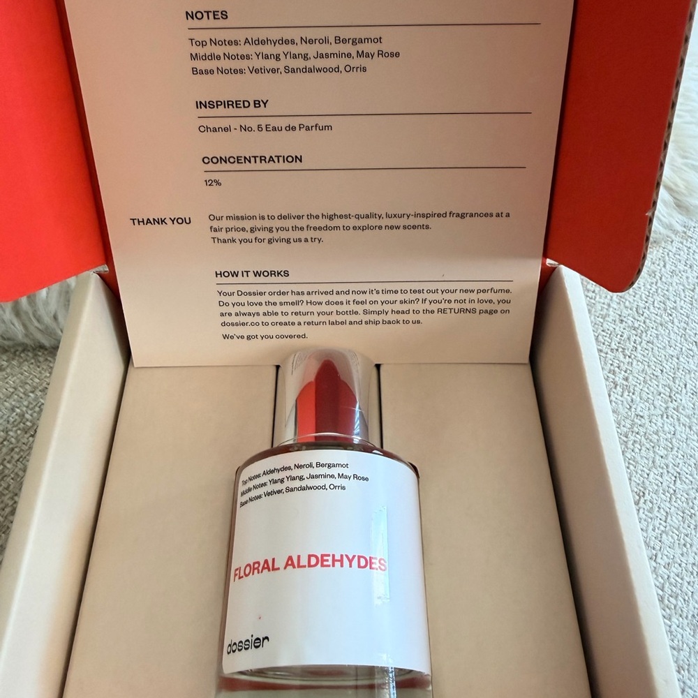 Dossier Floral Aldehydes Eau de Parfum